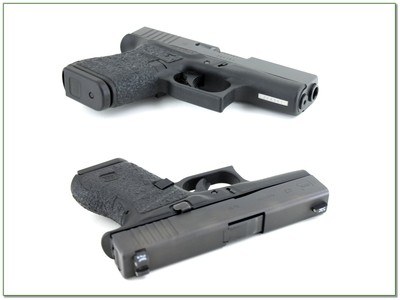 Glock 43 9mm 3.41” Semi Auto Pistol w Trijicon Sites and Box and Extra Magazine - Image 3 of 4