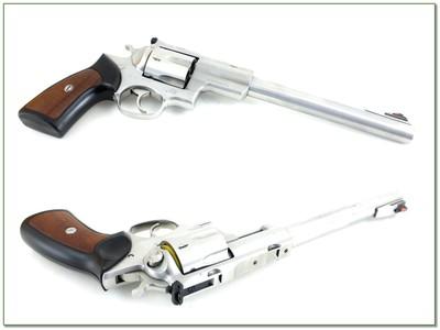 Ruger Super Redhawk 44 Mag 9.5” Stainless Revolver w Box and Rings 1988 - Image 3 of 4