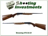 Browning ATD 22 LR Belgium Semi Auto 19” Rifle - Image 1 of 4