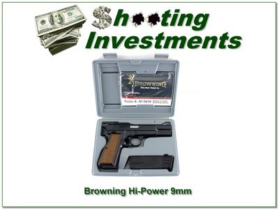 Browning Hi Power 9mm Belgium 5” Pistol NNIB 1996 w 2 Magazines - Image 1 of 4