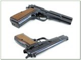 Browning Hi Power 9mm Belgium 5” Pistol NNIB 1996 w 2 Magazines - Image 3 of 4