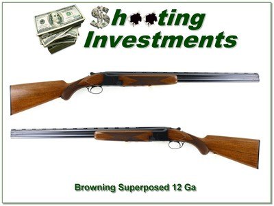 FN Browning Superposed 12 Ga Belgium Shotgun 28” M / F RKLT 1959 - Image 1 of 4