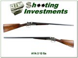 AYA No. 2 Sidelock 12 Ga SXS Engraved Case Color 28” M / F Shotgun - Image 1 of 4