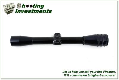 Vintage Redfield 4X 3/4in Rifle Rimfire Scope w Duplex Reticle Excellent - Image 3 of 5