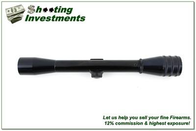 Vintage Redfield 4X 3/4in Rifle Rimfire Scope w Duplex Reticle Excellent - Image 5 of 5