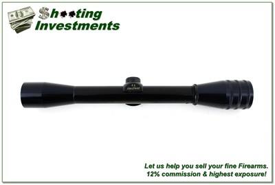 Vintage Redfield 4X 3/4in Rifle Rimfire Scope w Duplex Reticle Excellent - Image 2 of 5