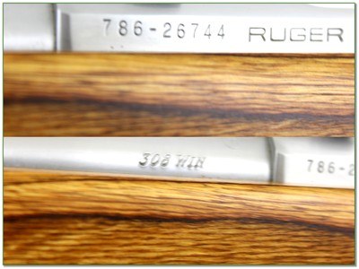 Ruger M77 Mark II 308 Win Stainless Laminate 22” Rifle w Rings 1999 - Image 4 of 4