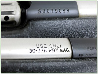 Weatherby Mark V Accumark 30-378 Wby Mag 28” Rifle w Accubrake - Image 4 of 4