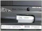Rock Island Armory M1911 A1 Ultra FS 10mm Tact 2011 5” Pistol LNIB - Image 4 of 4