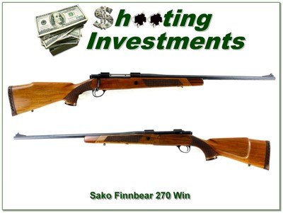 Sako Finnbear L61R Deluxe 270 Win 24.25” Rifle - Image 1 of 4