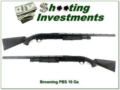 Browning BPS 10 Ga Stalker Engraved 28” Invector w 3 Chokes Excellent - Image 1 of 4