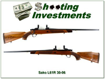 Sako Finnbear L61R Deluxe 30-06 24.25” Rifle w Rings Excellent - Image 1 of 4