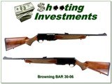 Browning BAR Mark II Lightweight 30-06 Rare 20” Carbine w Sights