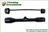 Vintage Nickel Supra 6x43mm L52 E/D German Gloss Rifle Scope w Covers and Fine Reticle - Image 1 of 4