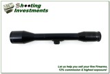Vintage Nickel Supra 6x43mm L52 E/D German Gloss Rifle Scope w Covers and Fine Reticle - Image 4 of 4