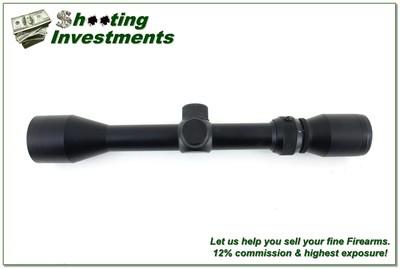 Weaver 3-9x40mm Matte Rifle Scope w Duplex Reticle and Covers - Image 2 of 4