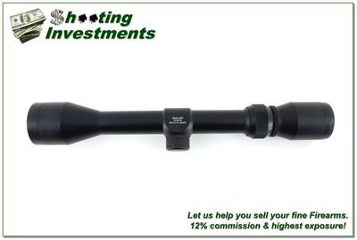 Weaver 3-9x40mm Matte Rifle Scope w Duplex Reticle and Covers - Image 4 of 4