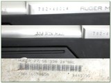 Ruger M77 338 Win Mag Stainless Skeleton Zytel Stock w Box 1996 - Image 4 of 4