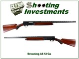 Browning A5 Light Twelve 12 Ga Belgium 28” VR F 1960 Excellent - Image 1 of 4