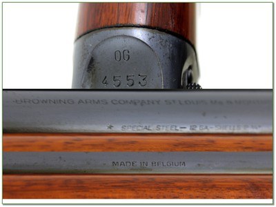 Browning A5 Light Twelve 12 Ga Belgium 28” VR F 1960 Excellent - Image 4 of 4