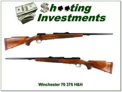 Winchester Model 70 375 H&H Super Express 24” Rifle 1989 Excellent - Image 1 of 4