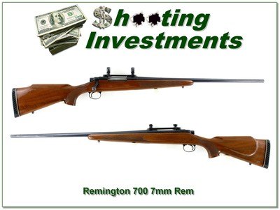 Remington Model 700 ADL 7mm Rem Mag 24” w Rings 1971 - Image 1 of 4