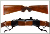 Ruger No. 1 B 243 Win 26” Rifle Red Pad w Rings 1981 Excellent - Image 2 of 4