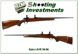 Sako Model L61R Finnbear 30-06 24” Rifle w Rings Excellent - Image 1 of 4