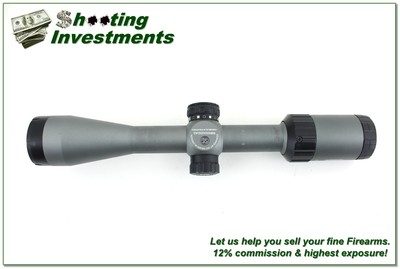 Sig Sauer Whiskey 3 4-12x40mm Graphite Rifle Scope w Illuminated Quadplex Reticle - Image 4 of 5