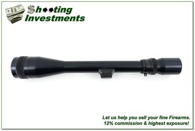 Vintage Weaver V9-I 3-9x Steel USA Rifle Scope w AO and Fine Reticle - Image 4 of 4