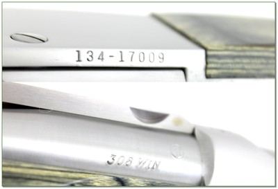 Ruger No. 1 308 Win MWTF 1 of 1 Stainless Laminate Mississippi 26” 2006 Like New - Image 4 of 4