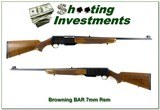 Browning BAR Grade II 7mm Rem Mag Belgium 24” Rifle 1972 - Image 1 of 4