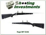 Ruger M77 Mark II 30-06 Skeleton Stainless Zytel 22” w Rings 1992 - Image 1 of 4