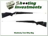Weatherby Mark V Stainless 7mm Wby Mag 28” w Accubrake Excellent - Image 1 of 4