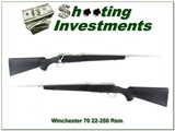 Winchester Model 70 SA 22-250 Rem Classic Stainless New Haven Excellent - Image 1 of 4