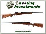 Winchester Model 70 XTR Featherweight 243 Win 1982 Excellent Rifle - Image 1 of 4