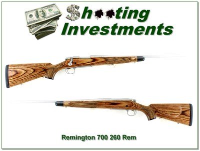 Remington 700 LSS 260 Rem 22” Laminate Stainless Rifle Rare Excellent - Image 1 of 4