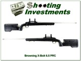Browning X Bolt Max LR 6.5 PRC Stainless 28” Threaded w Brake Excellent - Image 1 of 4