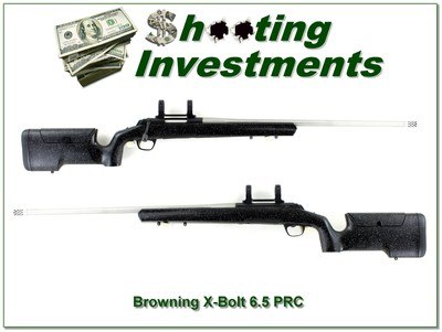 Browning X Bolt Max LR 6.5 PRC Stainless 28” Threaded w Brake Excellent - Image 1 of 4