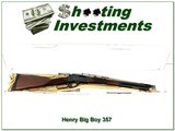 Henry Big Boy Carbine Case Color 357 Mag H012MRCC 16” LNIB - Image 1 of 4