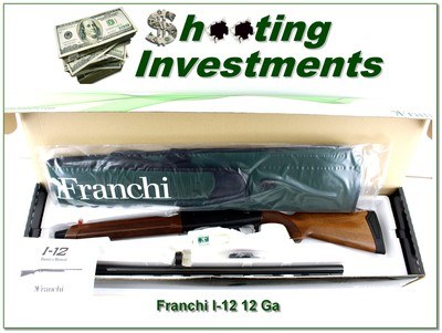 Franchi I-12 Grade I 12 Ga 3” 28” Shotgun NIB w Case Unfired - Image 1 of 4