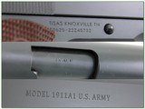 Tisas 1911 45 ACP 1911A1 US Army 5” Pistol LNIB w 2 Mags and Grips - Image 4 of 4