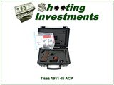 Tisas 1911 45 ACP 1911A1 US Army 5” Pistol LNIB w 2 Mags and Grips - Image 1 of 4