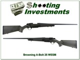 Browning A Bolt II Stalker 25 WSSM 22” Rifle Rare - Image 1 of 4