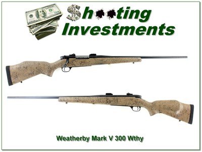 Weatherby Mark V 300 Wby Mag Custom Stock German 24” - Image 1 of 4