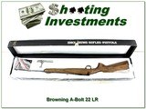 Browning A Bolt 22 LR Laminate 22” Rifle LNIB Collector Rare - Image 1 of 4