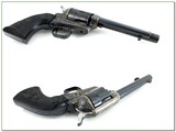 Colt Single Action Army SAA 357 Mag Case Color w Leather Holster Belt Excellent - Image 3 of 4