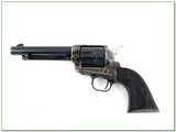 Colt Single Action Army SAA 357 Mag Case Color w Leather Holster Belt Excellent - Image 2 of 4