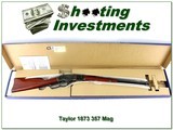 Taylor Tuned Model 1873 Carbine 357 Mag Case Color 19” Rifle NNIB - Image 1 of 4
