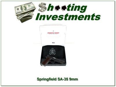 Springfield SA-35 High Power 9mm 5” Blued Pistol w 2 Mags LNIB - Image 1 of 4